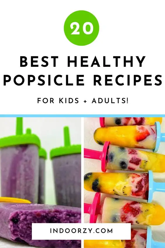 Best Healthy Popsicle Recipes for Kids, Toddlers or Adults (Easy Summer Treat!)