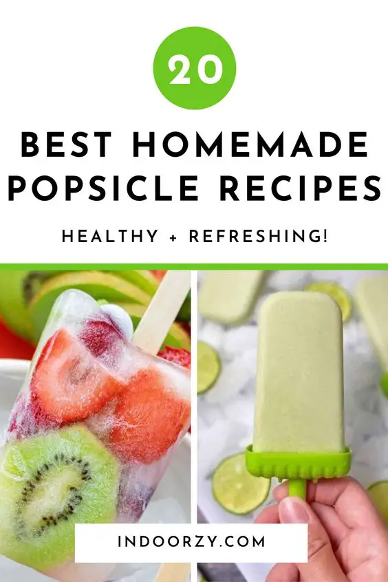 Best Homemade Healthy Popsicles for Kids, Toddlers + Adults (Easy + Refreshing Summer Treat!)