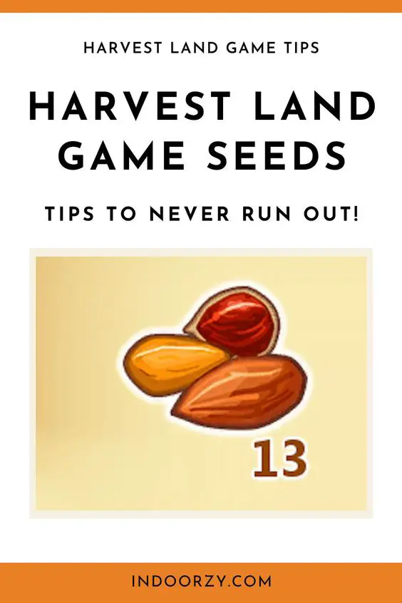 Harvest Land Seeds | How to Get Seeds in Harvest Land Game + Never Run Out (Harvest Land Game Tips)