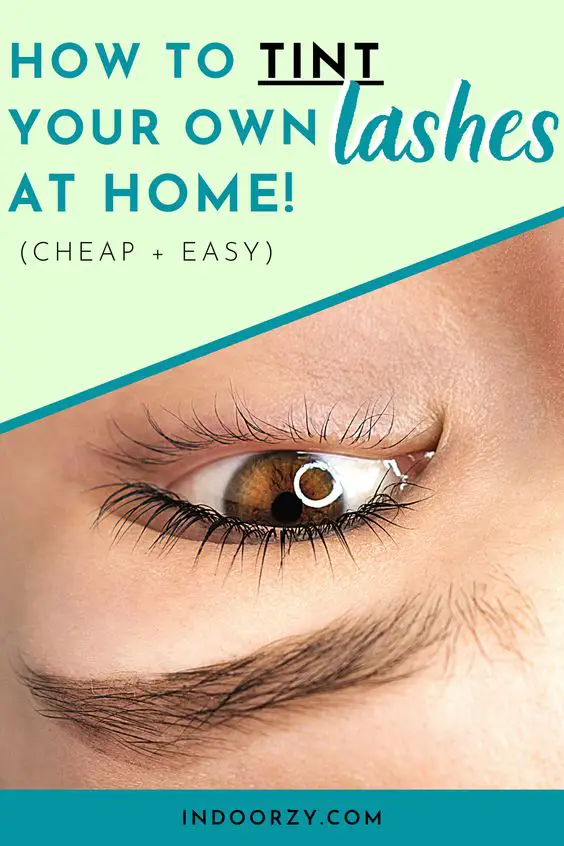 DIY Eyelash Tinting at Home! Exactly How I Tint My Own Natural Lashes at Home (Easy + Cheap!)