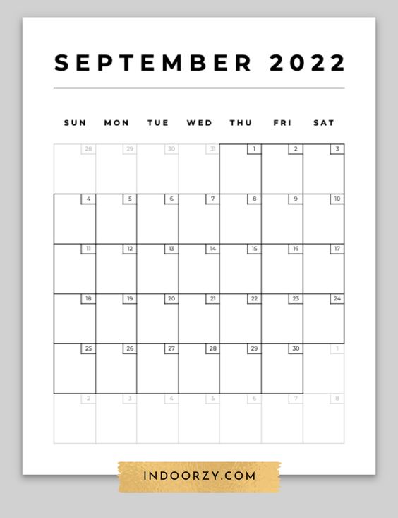 2022 Printable Calendars! Minimalist Yearly, Weekly, Monthly